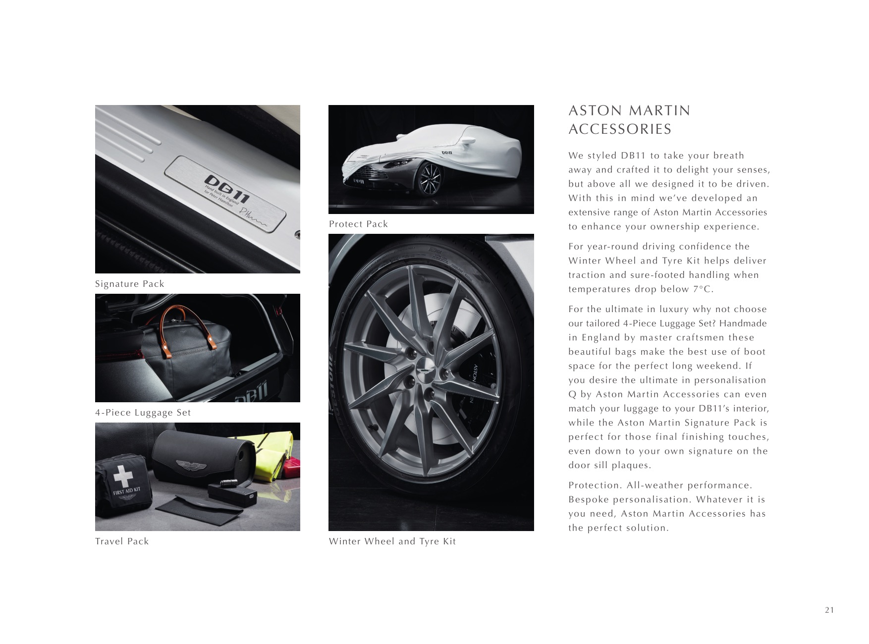 2017 Aston Martin DB11 Brochure Page 3